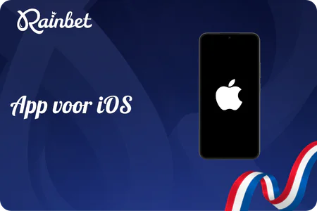 Rainbet webtoepassing voor iPhone en iPad