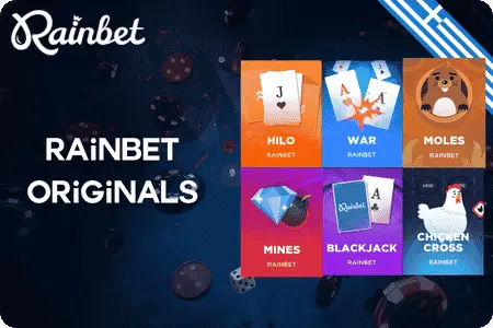 Rainbet εφαρμογή Rainbet Originals