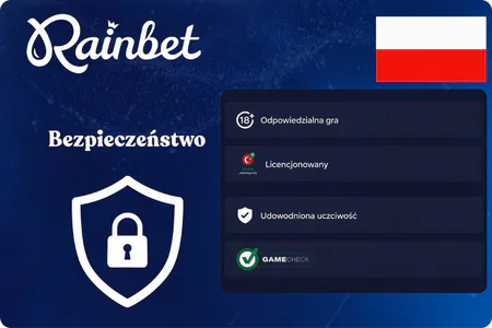 Rainbet Bezpieczeństwo Polska, licencja, GAMECHECK